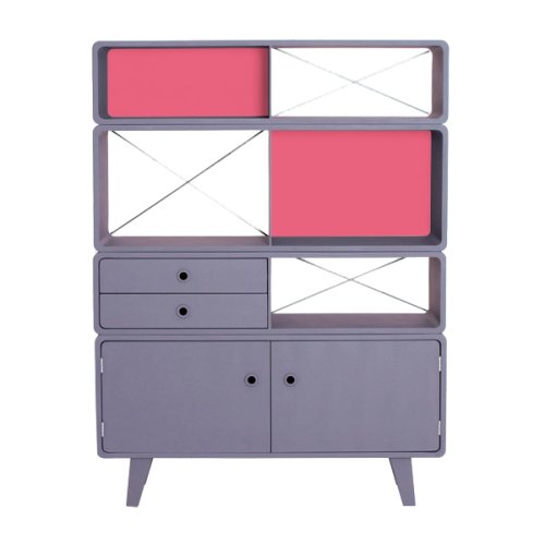 Bibliothèque Enigme Violet